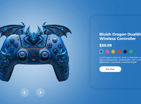 HTML/CSS/JS创建惊人的轮播图特效