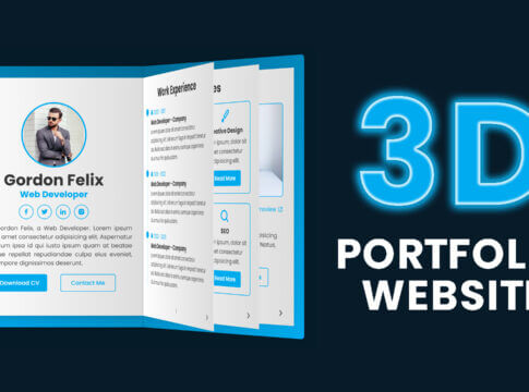使用HTML/CSS/Javascript打造优雅的3D简历
