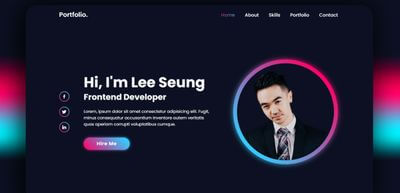 用HTML/CSS创建个人简介网站